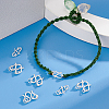 8Pcs 2 Styles 925 Sterling Silver Hook and S-Hook Clasps STER-PH0001-83-5