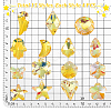 60Pcs 15 Colors UV Plating Glass Pendants GLAA-PH0003-89-4