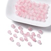 Baking Paint Imitation Jade Glass Round Bead Strands DGLA-YW0001-19D-1