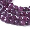 Natural Ruby Beads Strands G-I249-A33-3