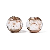 Handmade Gold Sand Lampwork Beads LAMP-N045-01A-01-1