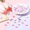 200Pcs 10 Styles Imitation Pearl & Opaque Acrylic Berry Beads OACR-FS0001-96B-10