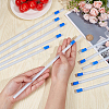 Plastic Reusable Cling Film Slide Cutter AJEW-CP0007-87C-3
