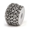 304 Stainless Steel Twist Ring Link Chains CHS-P025-04A-P-3