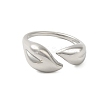 304 Stainless Steel  Rings for Women RJEW-U013-10P-2