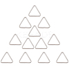12Pcs Triangle Iron Linking Rings IFIN-CP0002-96P-1