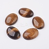 Natural Tiger Eye Flat Back Cabochons LS-G-G741-30x40mm-01-1
