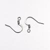 Brass French Earring Hooks KK-Q366-B-NF-2
