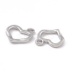 Non-Tarnish 304 Stainless Steel Pendants STAS-B031-14P-3