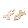 Light Gold Tone Zinc Alloy Enamel Pendants ENAM-WH0061-13B-2