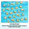 40Pcs 5 Style 304 Stainless Steel Charms Sets STAS-UN0045-81-5