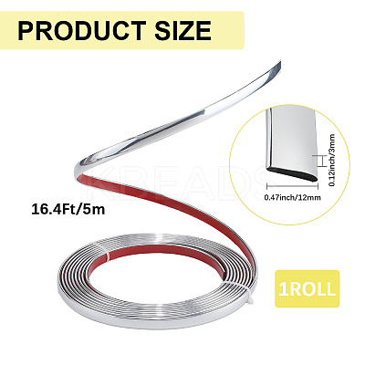 Self Adhesive PVC Car Interior Moulding Trim AJEW-WH20020-082B-03-1