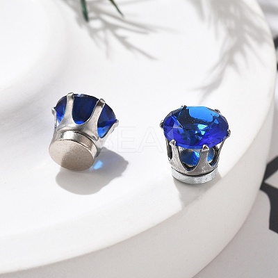 Cubic Zirconia Clip-on Earrings EJEW-L100-01P-11-1