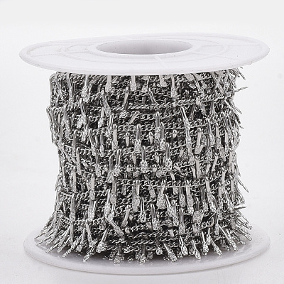 Tarnish Resistant 304 Stainless Steel Curb Chains STAS-R100-10-1