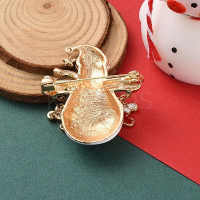Christmas Theme Enamel Pins JEWB-F034-01B-1