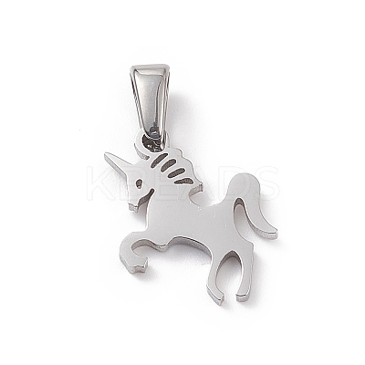 Non-Tarnish 304 Stainless Steel Charms STAS-G284-22P-1