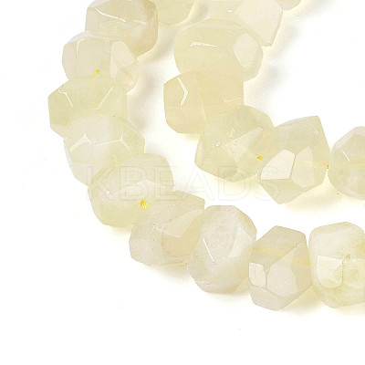 Natural Lemon Quartz(Heated) Beads Strands G-N347-18A-04-1