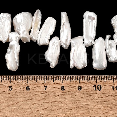 Natural Keshi Pearl Beads Strands PEAR-S020-J01-A-1