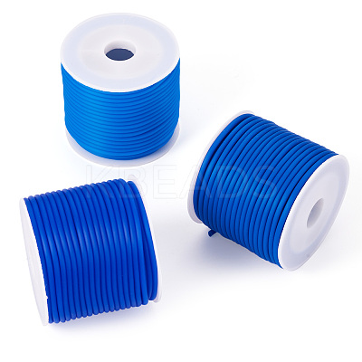 30M 3 Colors Hollow Pipe PVC Tubular Synthetic Rubber Cord RCOR-TA0001-14C-1