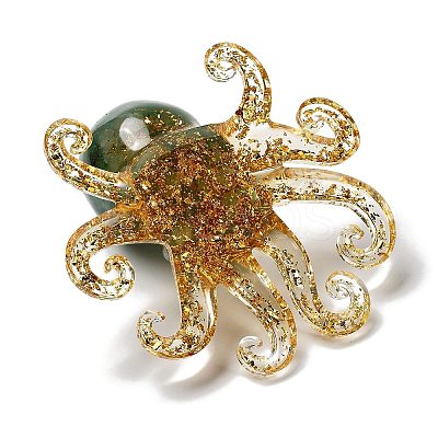 Octopus Resin Figurines G-A100-01B-1