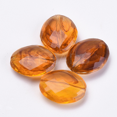Acrylic Beads OACR-S016-30-1