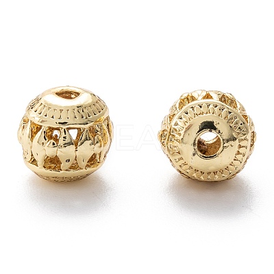 Alloy Hollow Beads X1-PALLOY-P238-05G-RS-1