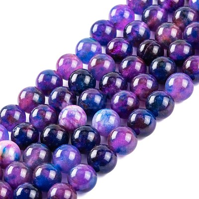 Natural Malaysia Jade Beads Strands X-G-A146-8mm-C10-1