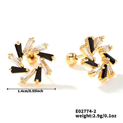 Chic Flower Cartilage Earrings WQ5756-4-1