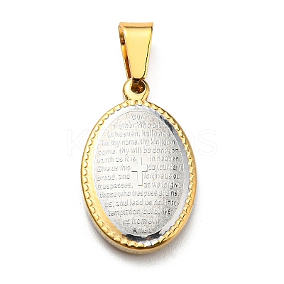 Non-Tarnish PVD Vacuum Plating 304 Stainless Steel Pendants STAS-P315-12A-P-1