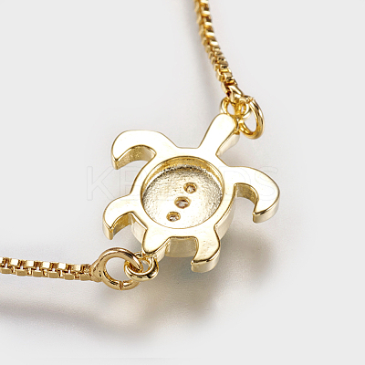 Adjustable Brass Bolo Bracelets BJEW-I240-01G-02-1