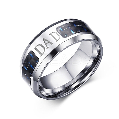 Non-Tarnish Stainless Steel Ring PW-WG74456-07-1