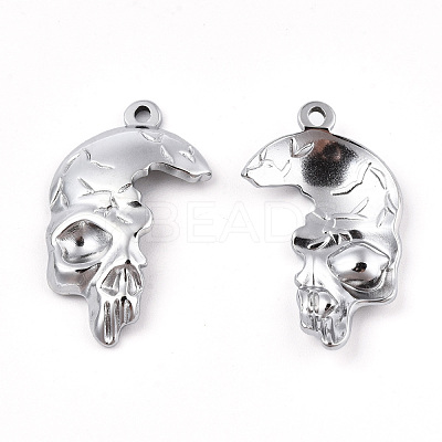 Non-Tarnish 201 Stainless Steel Pendants STAS-N098-064P-1