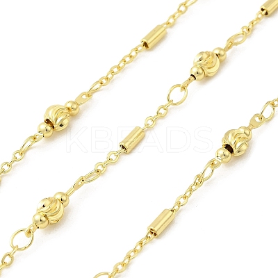 Brass Figaro Chains KK-D391-06G-1