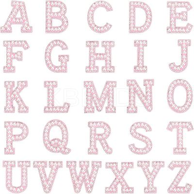 Cloth Hotfix Rhinestone Iron on/Sew on Patches DIY-WH0321-80-1