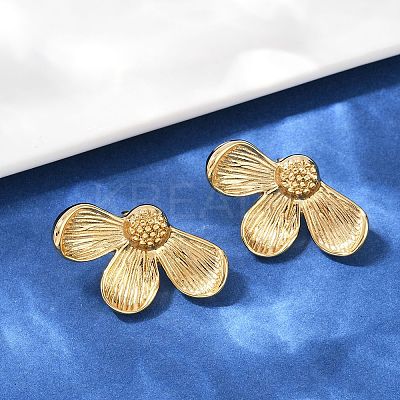 304 Stainless Steel Stud Earrings EJEW-S265-09G-1