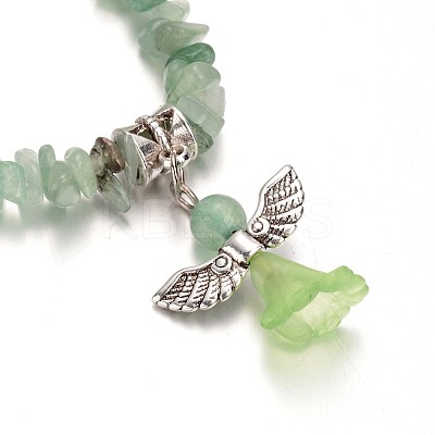 Natural Mixed Stone Kids Bracelets BJEW-JB02062-1