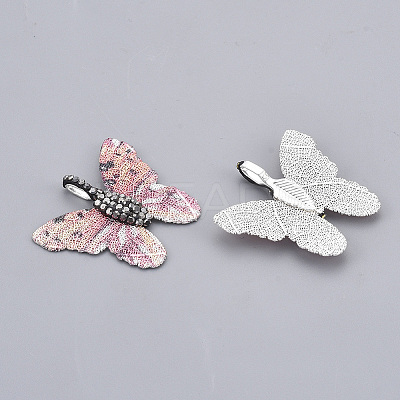 Spray Painted Iron Pendants IFIN-T013-005L-1