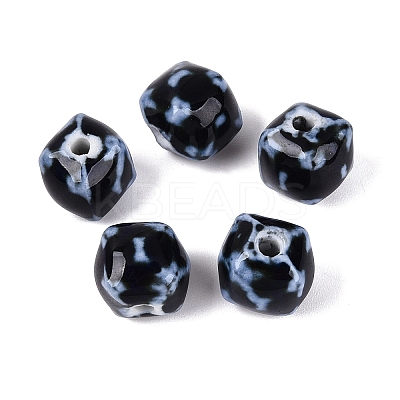 Vintage Handmade Porcelain Beads PORC-N013-18-03-1