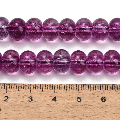 Dyed Imitation Gemstone Glass Beads Strands GL-Z001-03B-07-1