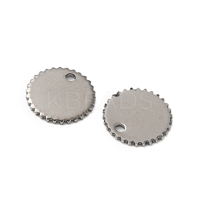 201 Stainless Steel Pendants STAS-I330-051P-1