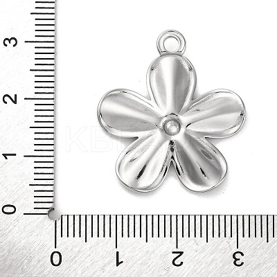 Anti-Tarnish 304 Stainless Steel Pendants STAS-K293-07P-1