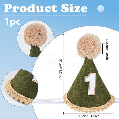 Cloth Party Hats AJEW-WH0348-739A-1