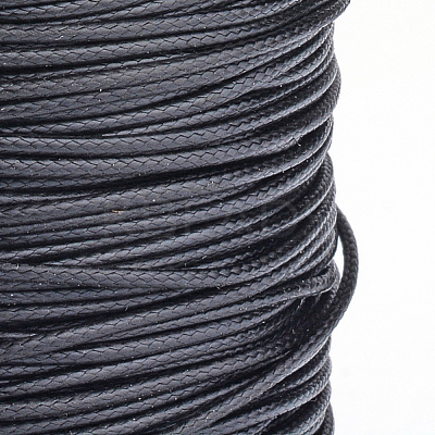 Braided Korean Waxed Polyester Cords YC-T002-0.8mm-101-1