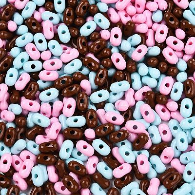 Opaque Acrylic Beads MACR-T048-02M-19-1