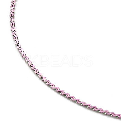Ion Plating(IP) 304 Stainless Steel Serpentine Chain Bracelets BJEW-D020-01RC-1