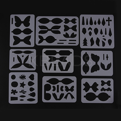 Plastic Cutting Stencils Making Templates DIY-D025-G01-1