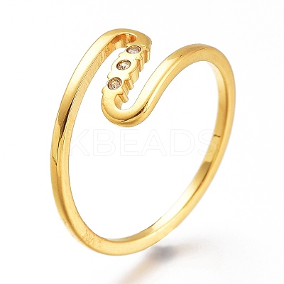 304 Stainless Steel Finger Rings RJEW-F110-12G-7-1