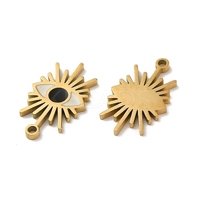 Ion Plating(IP) 316L Surgical Stainless Steel Pendants STAS-D035-05G-G-1