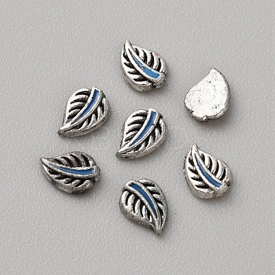 Tibetan Style Alloy Cabochons MRMJ-WH0075-97C-1