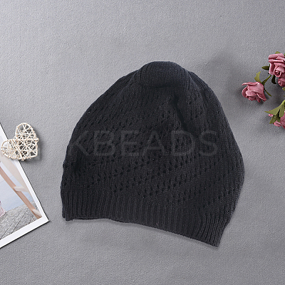 Acrylic Fiber Hand Woven Hat AJEW-WH20067-095B-1